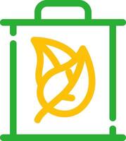 Biotreibstoff kreativ Symbol Design vektor