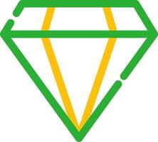 Diamant kreatives Icon-Design vektor