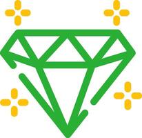 Diamant kreatives Icon-Design vektor