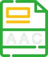 aac kreativ Symbol Design vektor