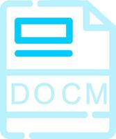 docm kreativ ikon design vektor