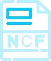 ncf kreativ Symbol Design vektor