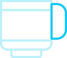 Tasse kreatives Icon-Design vektor