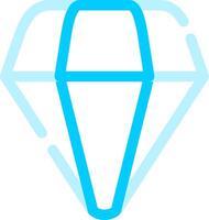 Diamant kreatives Icon-Design vektor