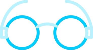 Brille kreatives Icon-Design vektor