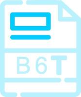 b6t kreativ Symbol Design vektor