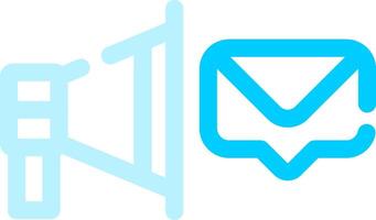 Email Direkte Marketing kreativ Symbol Design vektor