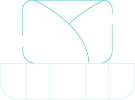 Chimichanga kreativ Symbol Design vektor