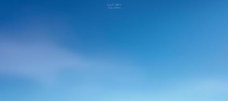 blå himmel bakgrund med vita moln. abstrakt himmel för naturlig bakgrund. vektor illustration.