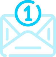 E-Mail kreatives Icon-Design vektor