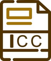 icc kreativ Symbol Design vektor