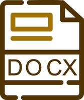 docx kreativ Symbol Design vektor