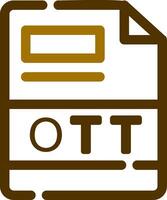 ott kreativ Symbol Design vektor