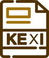 Kexi kreativ Symbol Design vektor