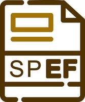 spef kreativ Symbol Design vektor