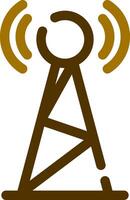 Radio Übertragung kreativ Symbol Design vektor