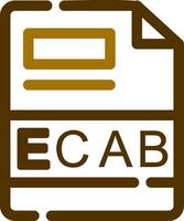 ecab kreativ Symbol Design vektor