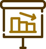 Analytics kreatives Icon-Design vektor