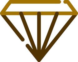 Diamant kreatives Icon-Design vektor