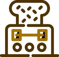 Toaster kreatives Icon-Design vektor