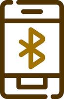 Bluetooth kreatives Icon-Design vektor