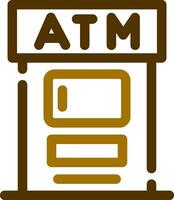 atm kreatives Icon-Design vektor