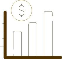 Statistiken kreatives Icon-Design vektor