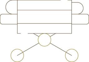 tot Körper kreativ Symbol Design vektor