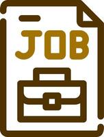 Job kreatives Icon-Design vektor