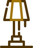 Lampe kreatives Icon-Design vektor