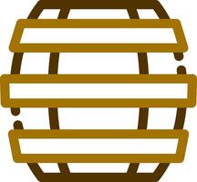 Barrel kreatives Icon-Design vektor