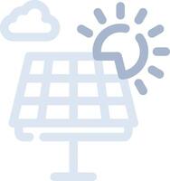 Solarpanel kreatives Icon-Design vektor