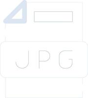 jpg-Datei kreatives Icon-Design vektor