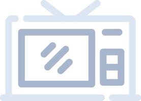 TV-kreatives Icon-Design vektor