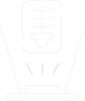 virtuell x stråle kreativ ikon design vektor