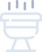 BBQ kreatives Icon-Design vektor