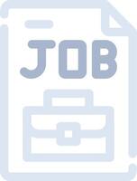 Job kreatives Icon-Design vektor