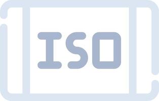 iso kreatives Icon-Design vektor