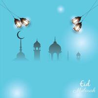 eid ul Adha mubarak bakgrund design vektor