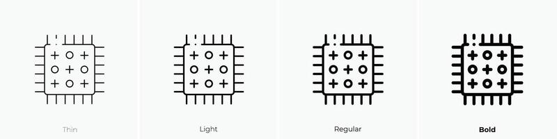 Geruch Symbol. dünn, Licht, regulär und Fett gedruckt Stil Design isoliert auf Weiß Hintergrund vektor