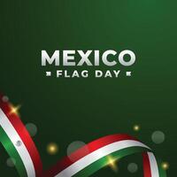 flagga dag mexico design illustration samling vektor