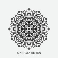 minimalistisch Mandala Illustration vektor