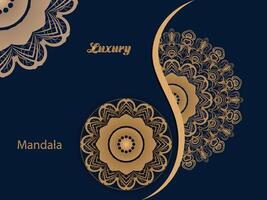 kostenlos Luxus Mandala Illustration Design vektor