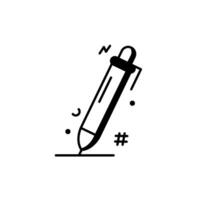 Vektor Illustration Stift Symbol