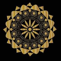 Luxus-Mandala-Design vektor