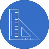 Lineal Gradient Linie Kreis Symbol vektor