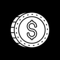 Dollar-Glyphe invertiertes Symbol vektor