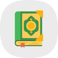 Koran eben Kurve Symbol vektor