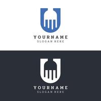 Vektor Grafik Design, Brief u Logo, Qualle Logo Design