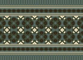 gestrickt ethnisch Muster, Vektor Kreuz Stich orientalisch Hintergrund, Stickerei retro Jacquard Stil, lila Muster Platz einheimisch, Design zum Textil, Stoff, Teppich, Teppich, Fasern